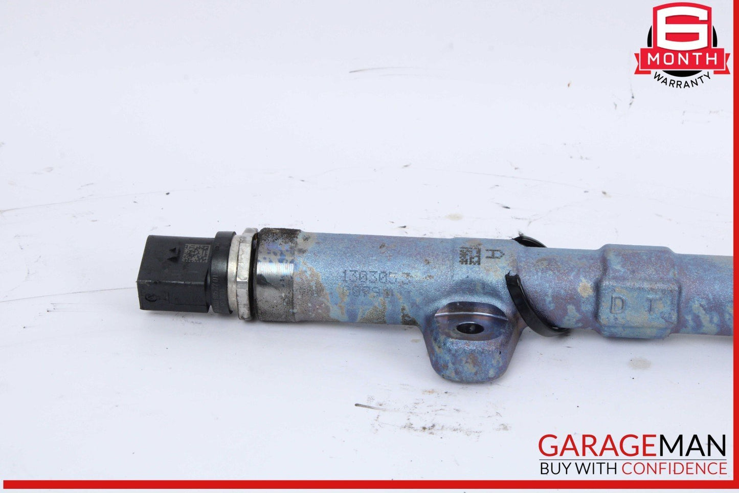 13-15 Mercedes X204 GLK250 Engine Fuel Injector Rail Bosch 6510701595 OEM