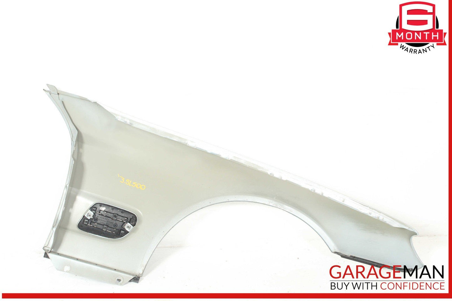 03-08 Mercedes R230 SL500 SL600 Front Left Side Wing Fender Panel Cover Silver