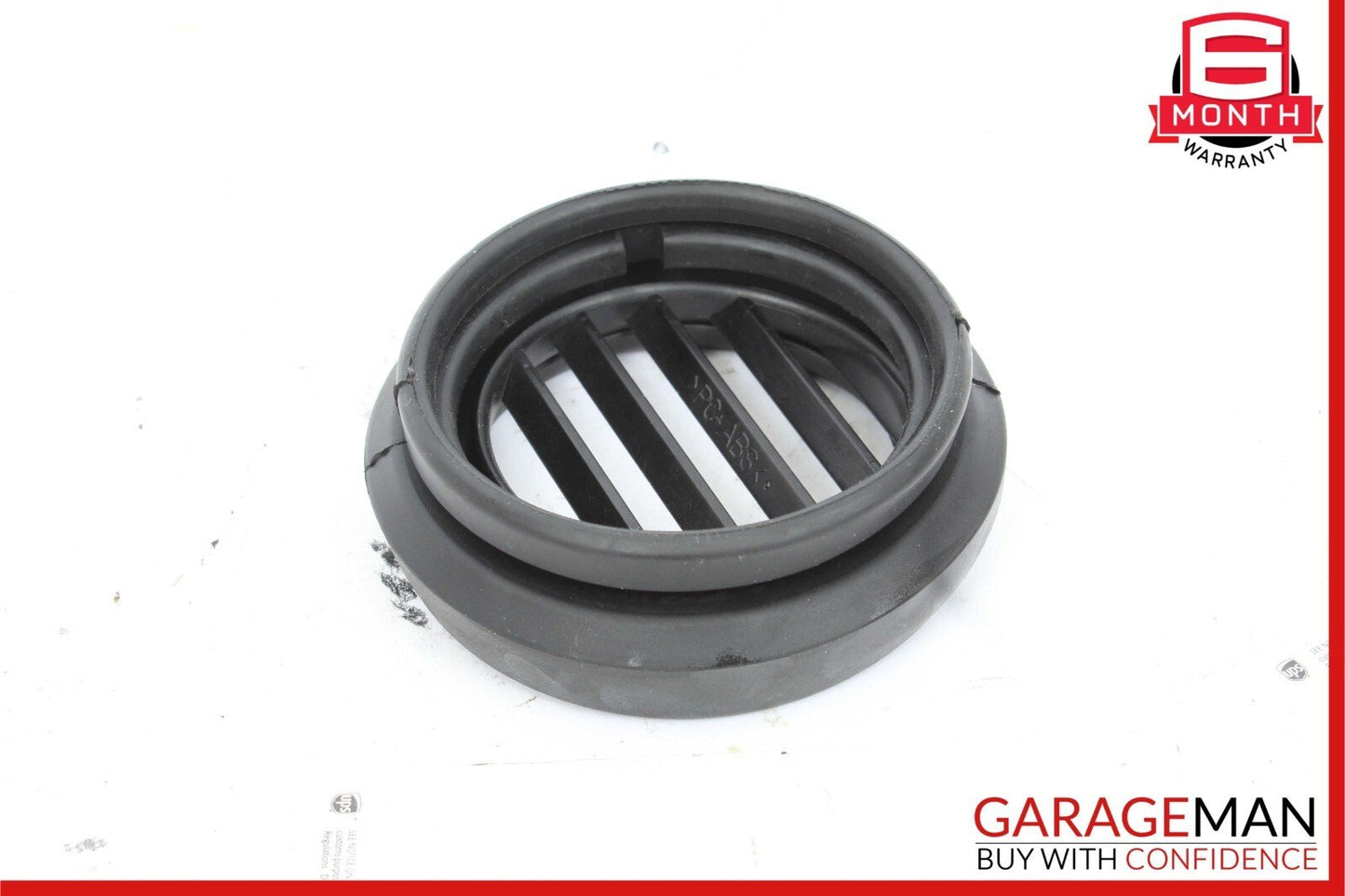 03-10 Porsche Cayenne 955 957 Dashboard A/C Air Vent Round Grille Trim Black OEM