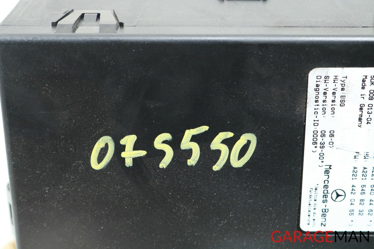 07-13 Mercedes W221 S550 CL550 Electric Power Supply Control Fuse Box Module OEM
