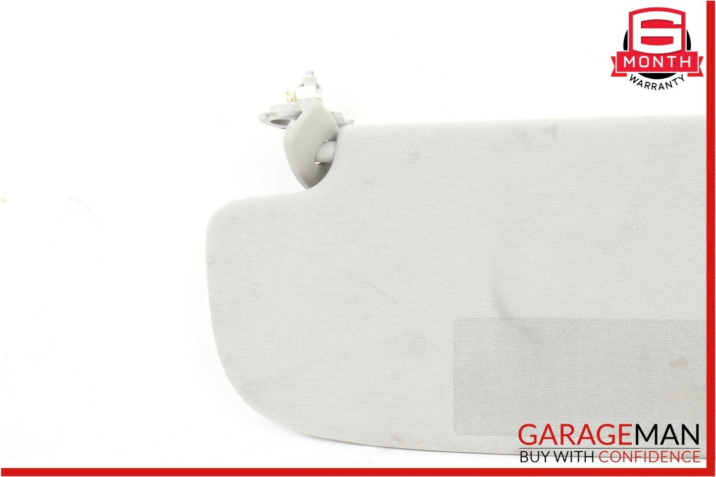 07-13 Mercedes S550 CL550 Front Right Sun Visor Sunvisor Shade Cover Suede Grey