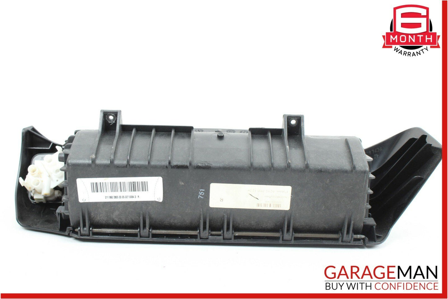03-11 Mercedes W211 E350 CLS500 Front Right Under Seat Storage Compartment Black