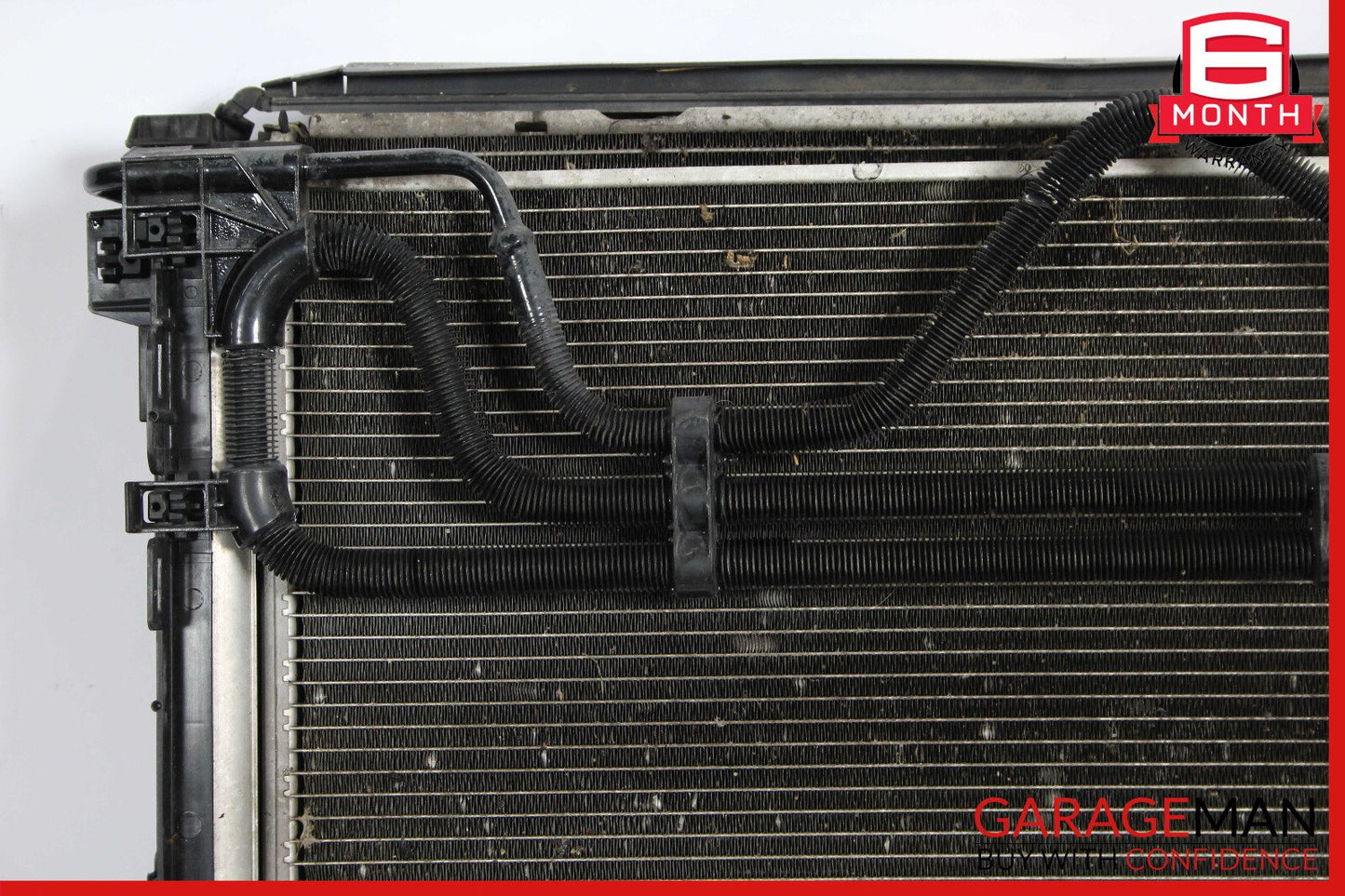 12-15 Mercedes R172 SLK250 Radiator Cooling Fan Motor AC Condenser Assy OEM