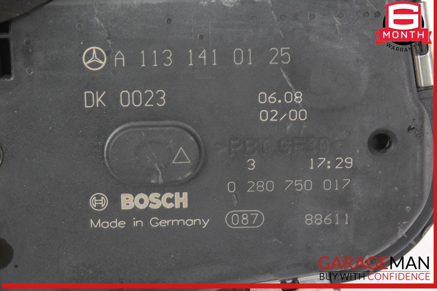 00-13 Mercedes W251 R350 4MATIC S500 Engine Throttle Valve Body 1131410125 OEM