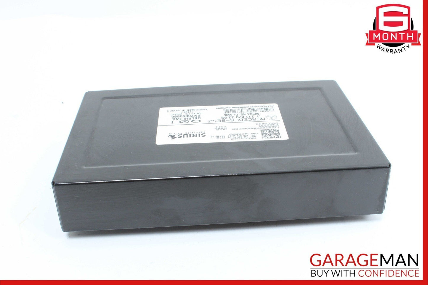 Mercedes SLK350 E350 ML350 R350 GL450 Sirius Satellite Radio Receiver Module OEM