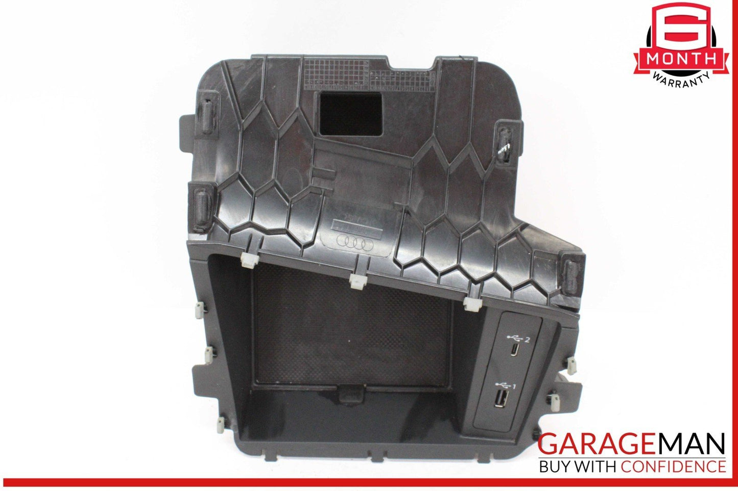 19-24 Audi Q3 Front Center Console Tray Bin Storage Compartment 83B857925B OEM