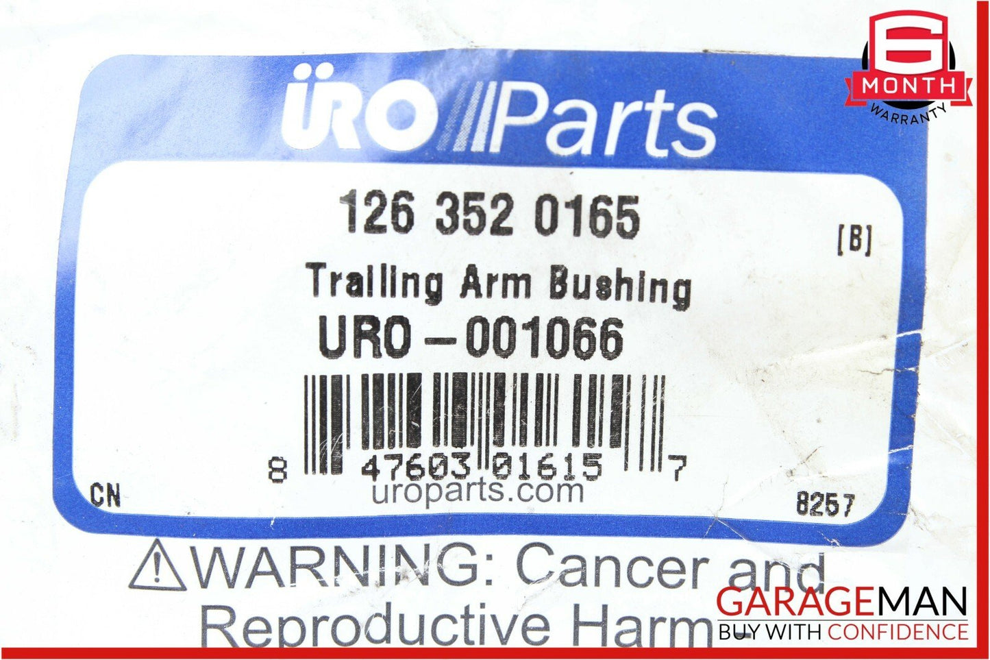 URO Parts Mercedes Rear Trailing Control Arm Bushing 1263520165