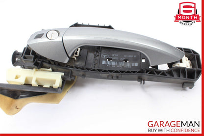 10-13 Mercedes W212 E350 Front Left Side Exterior Door Handle Assembly Silver