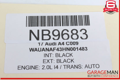 17-24 Audi A4 Front Right / Rear Right Passenger Side Door Window Control Switch