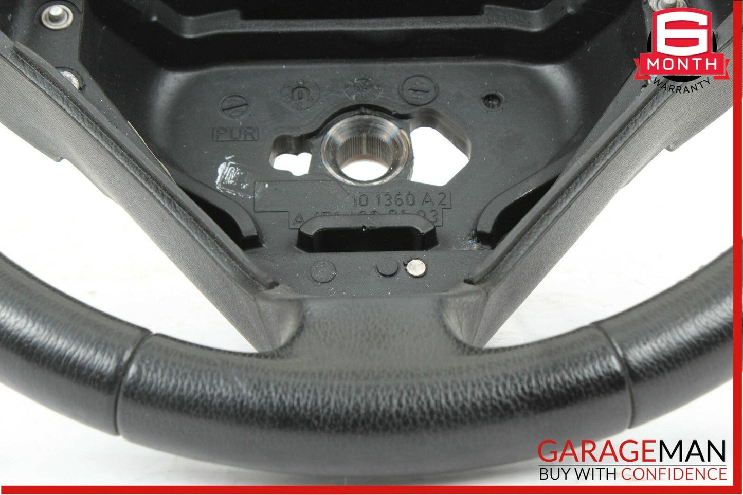 05-08 Mercedes C230 C280 SLK280 SLK350 Sport 3 Spoke Steering Wheel Black