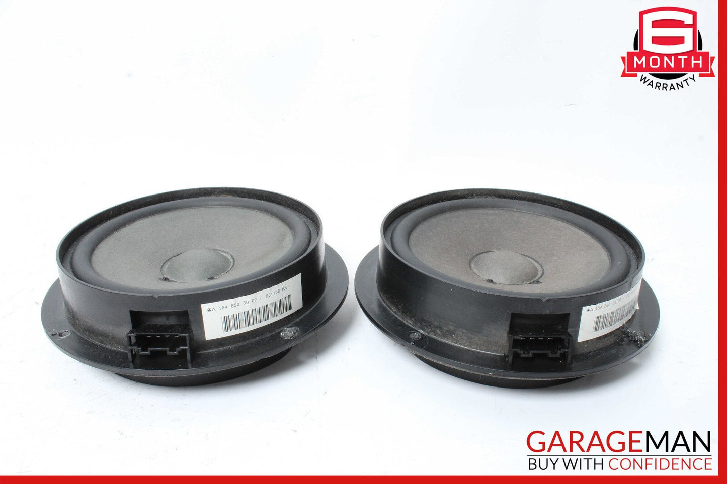 06-12 Mercedes GL450 ML350 Rear Left & Right Door Sound Audio Speakers Set of 2