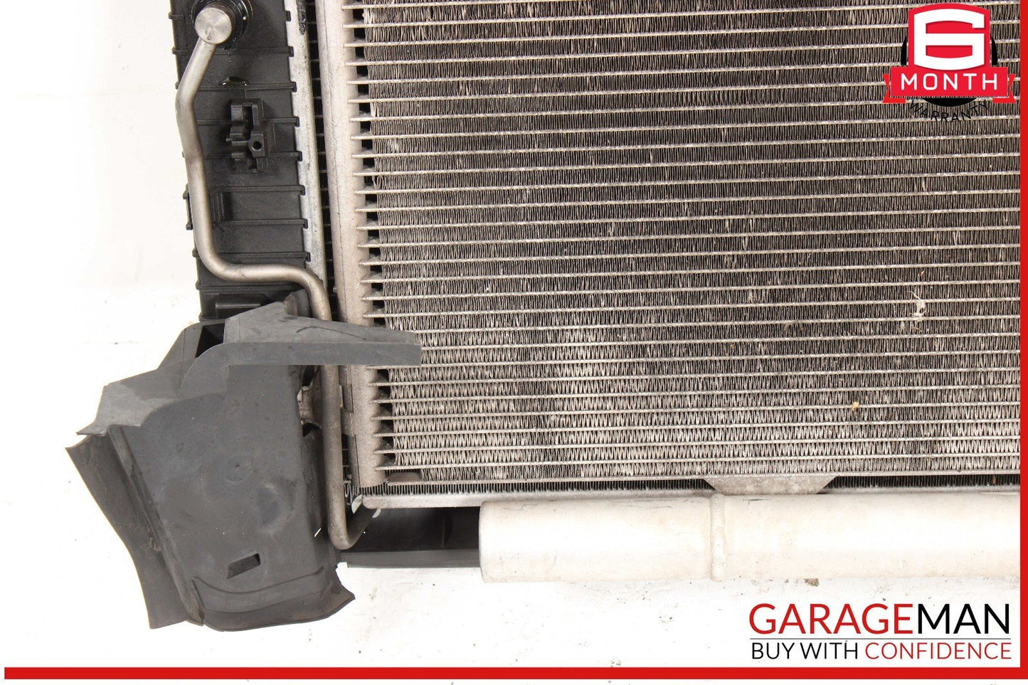 06-09 Mercedes W211 E350 Engine Water Cooling Radiator A/C Air AC Condenser OEM