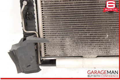 06-09 Mercedes W211 E350 Engine Water Cooling Radiator A/C Air AC Condenser OEM