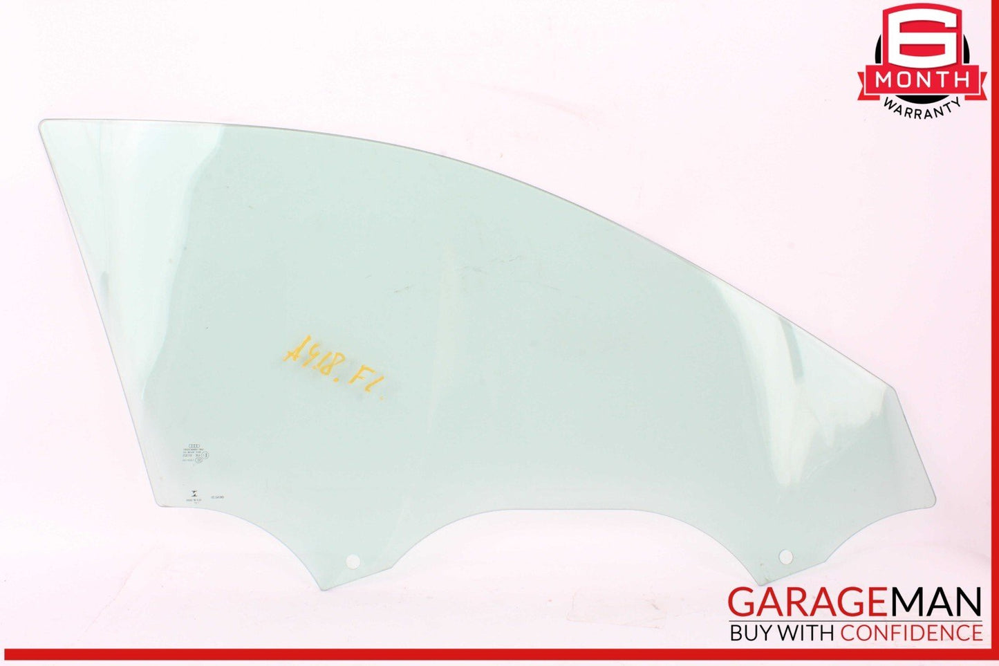 17-24 Audi A4 Allroad Front Left Driver Side Door Window Glass 8W0845201 OEM