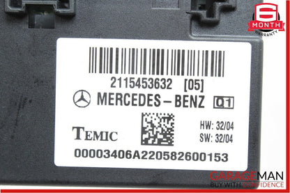 03-11 Mercedes W219 CLS500 E320 E350 BCM BCU Body Computer Control Module OEM