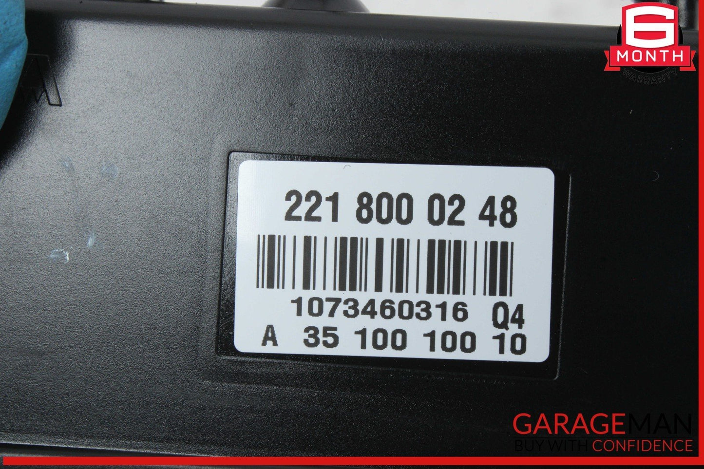 07-14 Mercedes W221 S550 CL600 Trunk Seat Lumbar Vacuum Pump 2218000248 OEM
