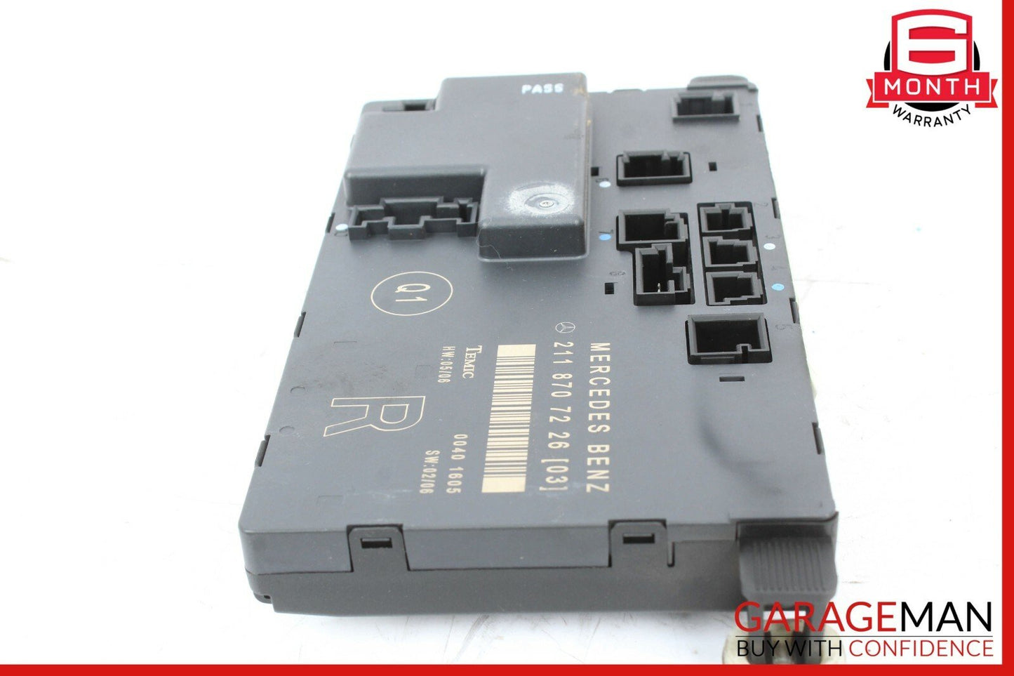 03-09 Mercedes W211 E350 E550 Front Right Passenger Door Controller Module OEM