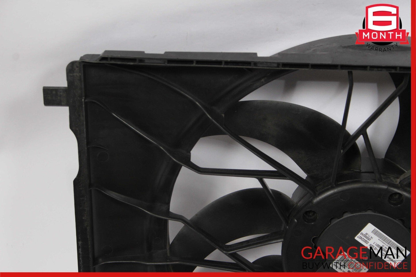 08-18 Mercedes GLK350 C300 Engine Radiator Cooling Fan Shroud Motor Assembly