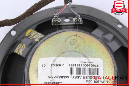 03-10 Porsche Cayenne S 955 957 Bose Rear Left & Right Side Door Speaker Set OEM