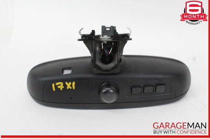 16-22 BMW X1 F48 X2 Front Upper Windshield Interior Rear View Mirror Black OEM