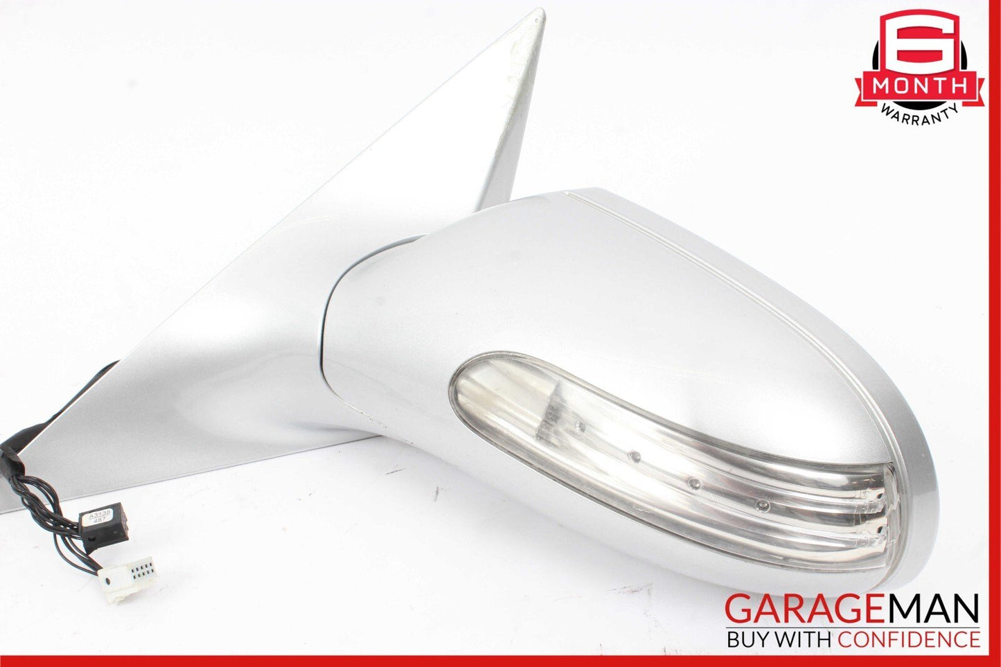 05-08 Mercedes R171 SLK280 SLK350 Front Left Side Mirror Door Rear View Silver