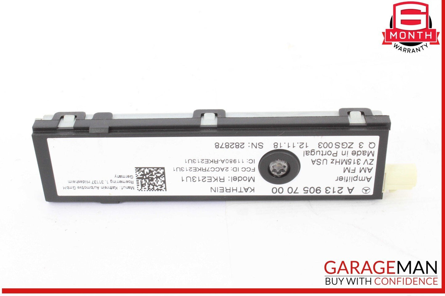 17-19 Mercedes W213 E300 Rear Right Side Antenna Amplifier Module Unit OEM