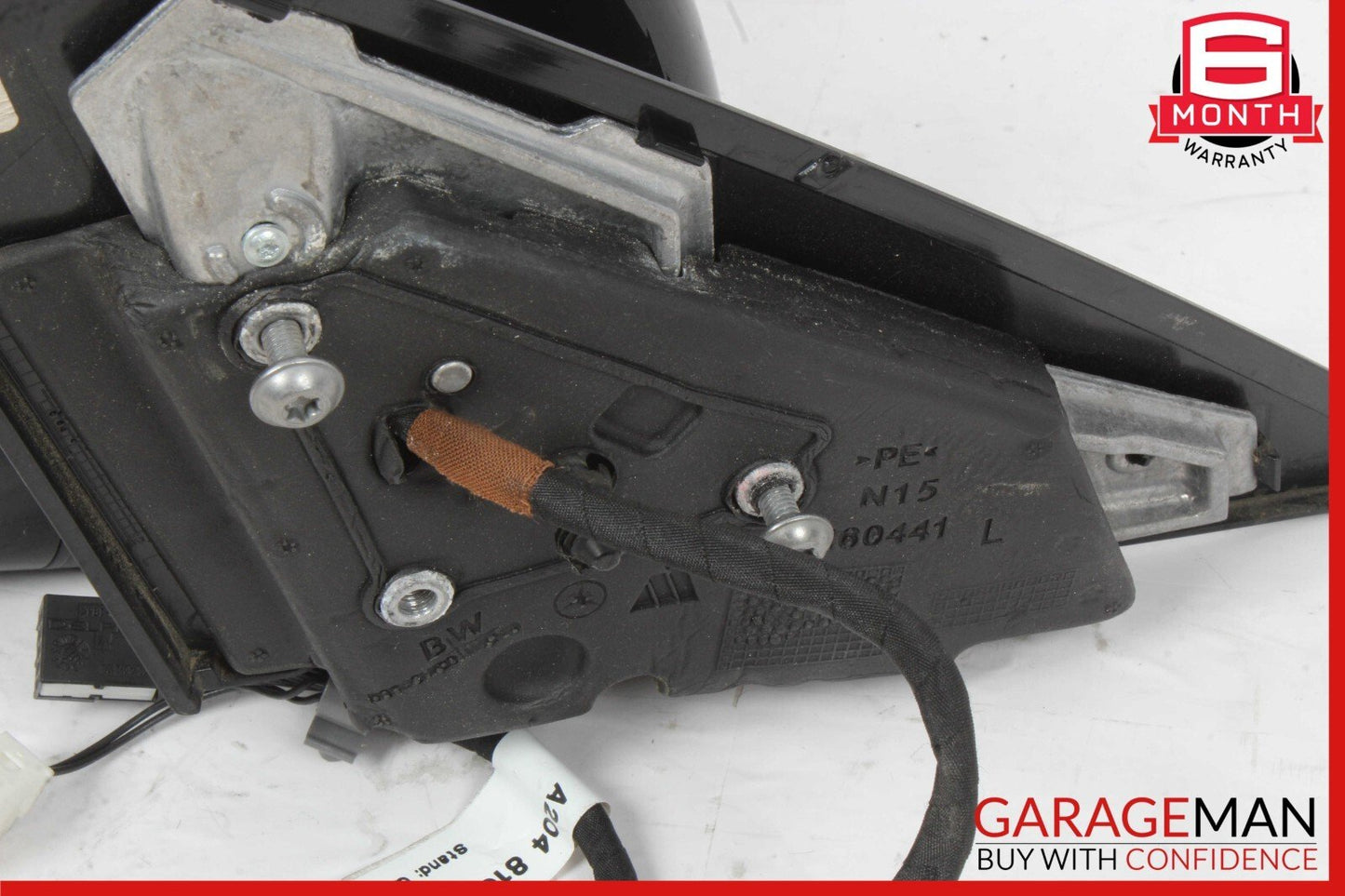 12-14 Mercedes W204 C250 C350 Front Left Side Mirror Rear View Door Black
