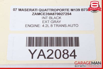 03-19 Maserati Quattroporte 3rd Third Brake Stop Light Lamp OEM