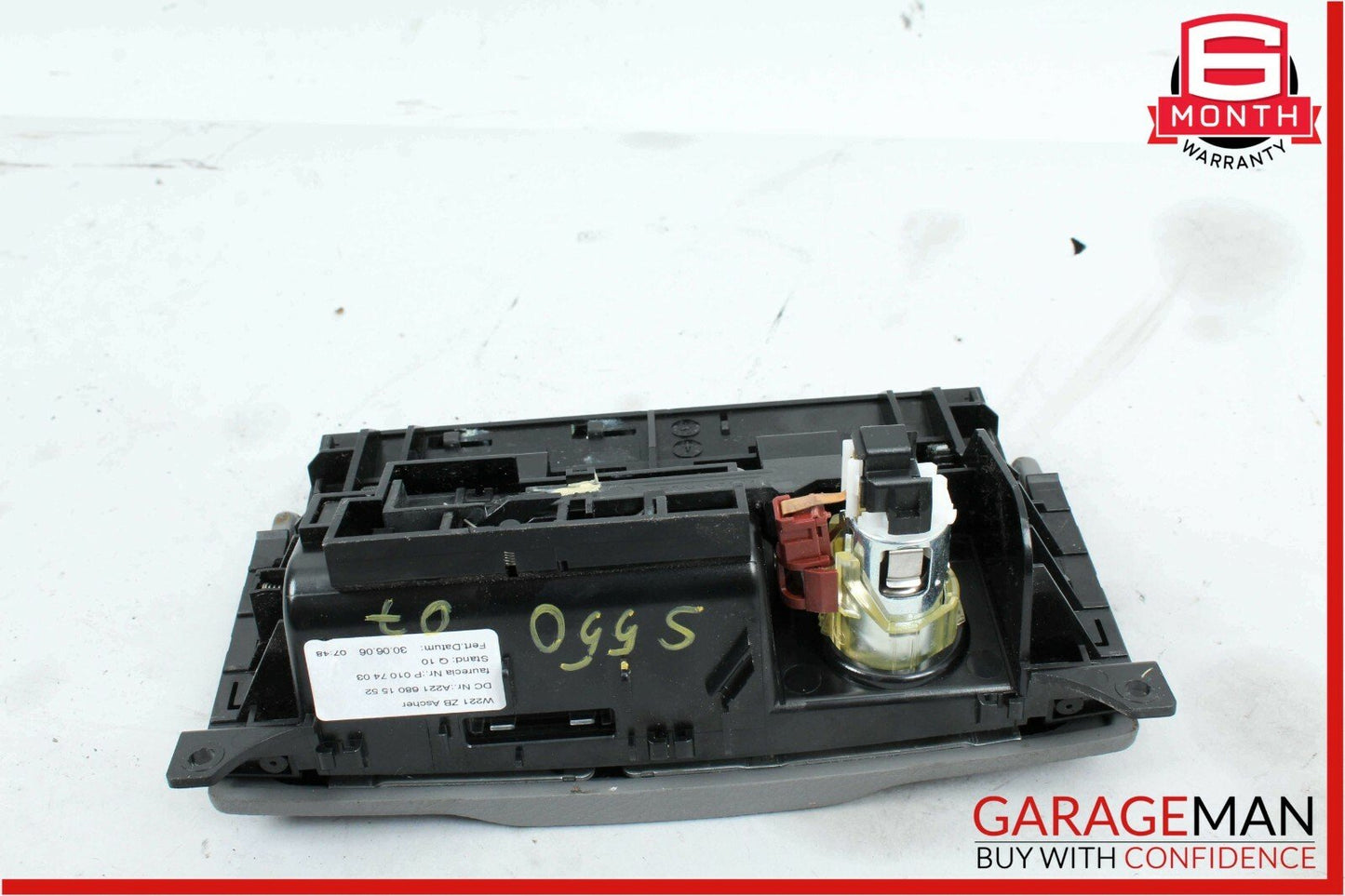 07-09 Mercedes W221 S550 S65 AMG Ash Tray Ashtray Lighter Compartment Tray OEM