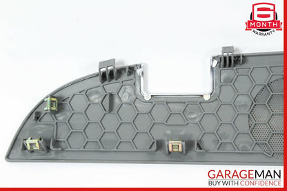 03-12 Mercedes R230 SL500 SL550 Rear Deck Speaker Cover Trim Panel Grey OEM