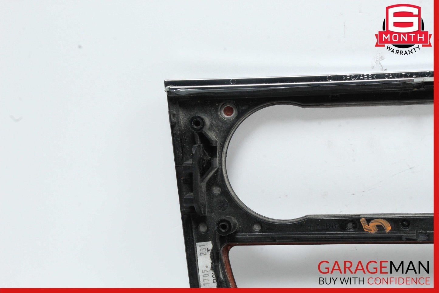 06-12 Mercedes GL450 ML350 Center Console Control Trim Bezel Cover Panel Wood
