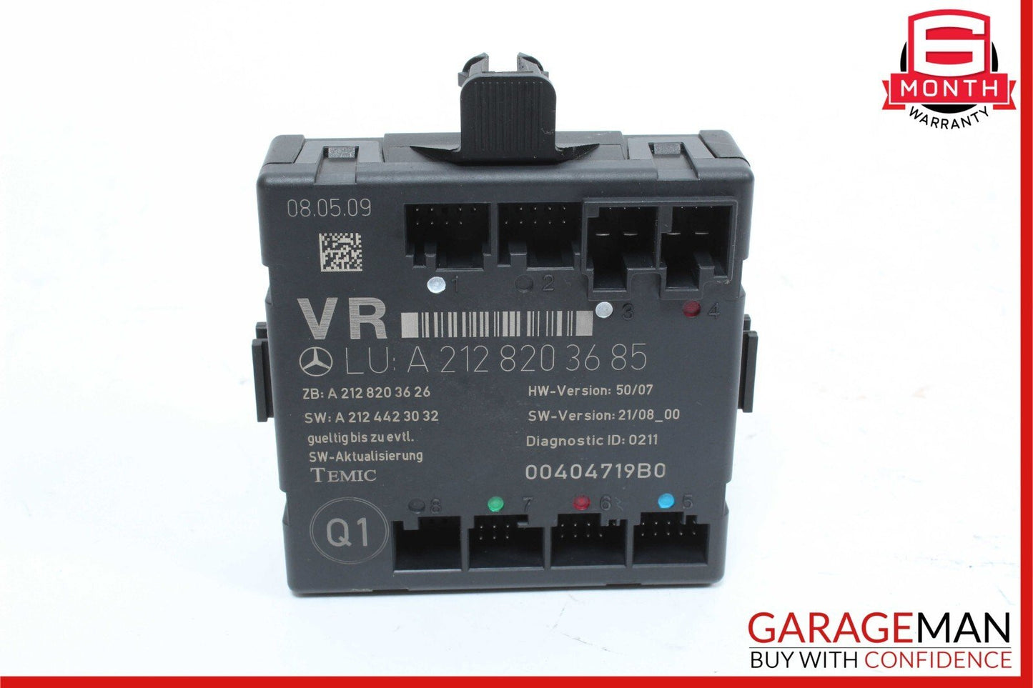08-18 Mercedes W212 E350 E400 C300 Front Right Side Door Control Module OEM