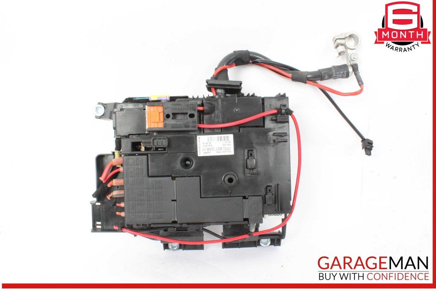 11-18 Porsche Cayenne 958 Rear Trunk Fuse Relay Junction Box 7P0937548H OEM