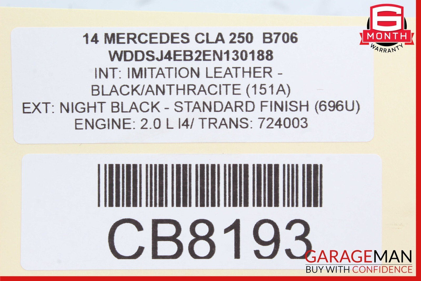 12-20 Mercedes W117 CLA250 SLK350 Hand Parking Brake Controller Module Unit
