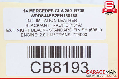 12-20 Mercedes W117 CLA250 SLK350 Hand Parking Brake Controller Module Unit
