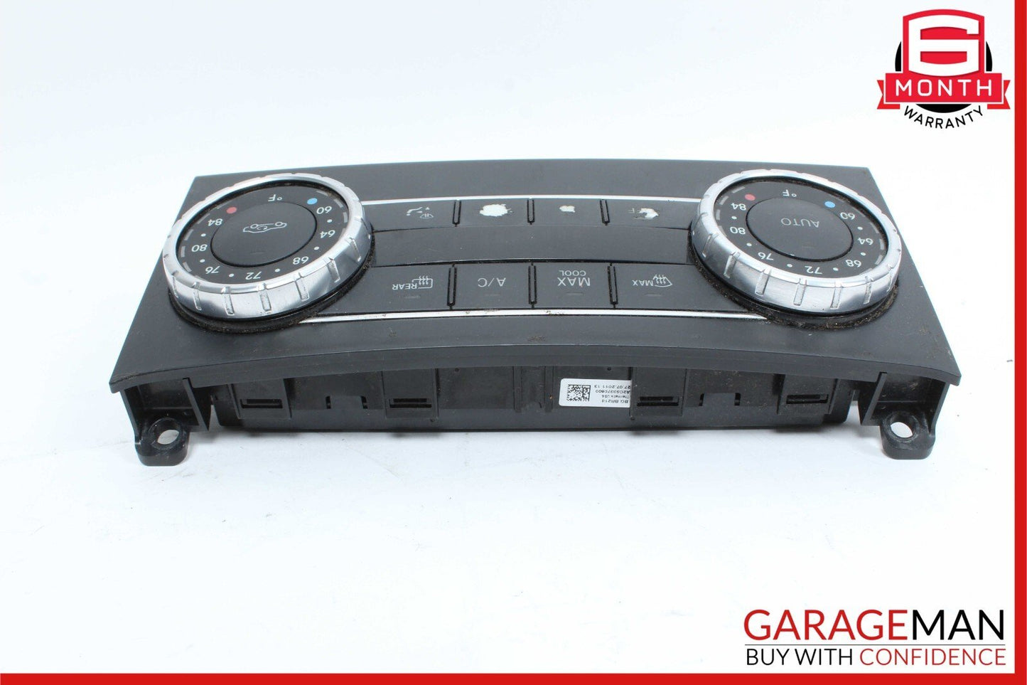 12-14 Mercedes W204 C250 C300 AC A/C Heater Climate Control Switch Assembly OEM