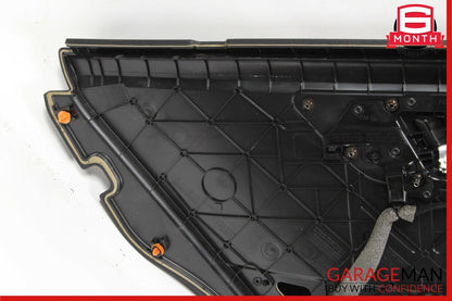 10-15 Mercedes X204 GLK350 Rear Right Side Interior Door Panel Assembly Black