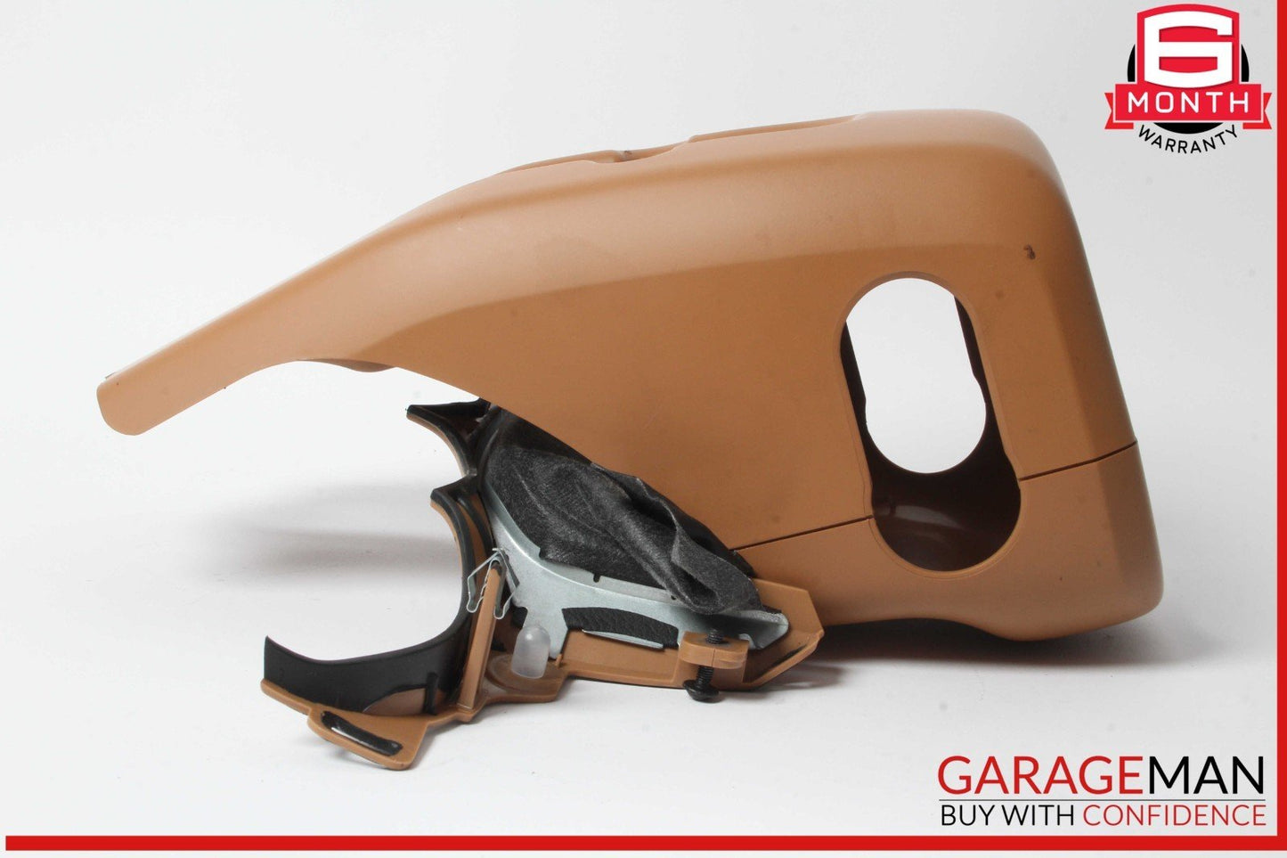 10-16 Porsche Panamera 970 Steering Column Cover Trim Brown OEM