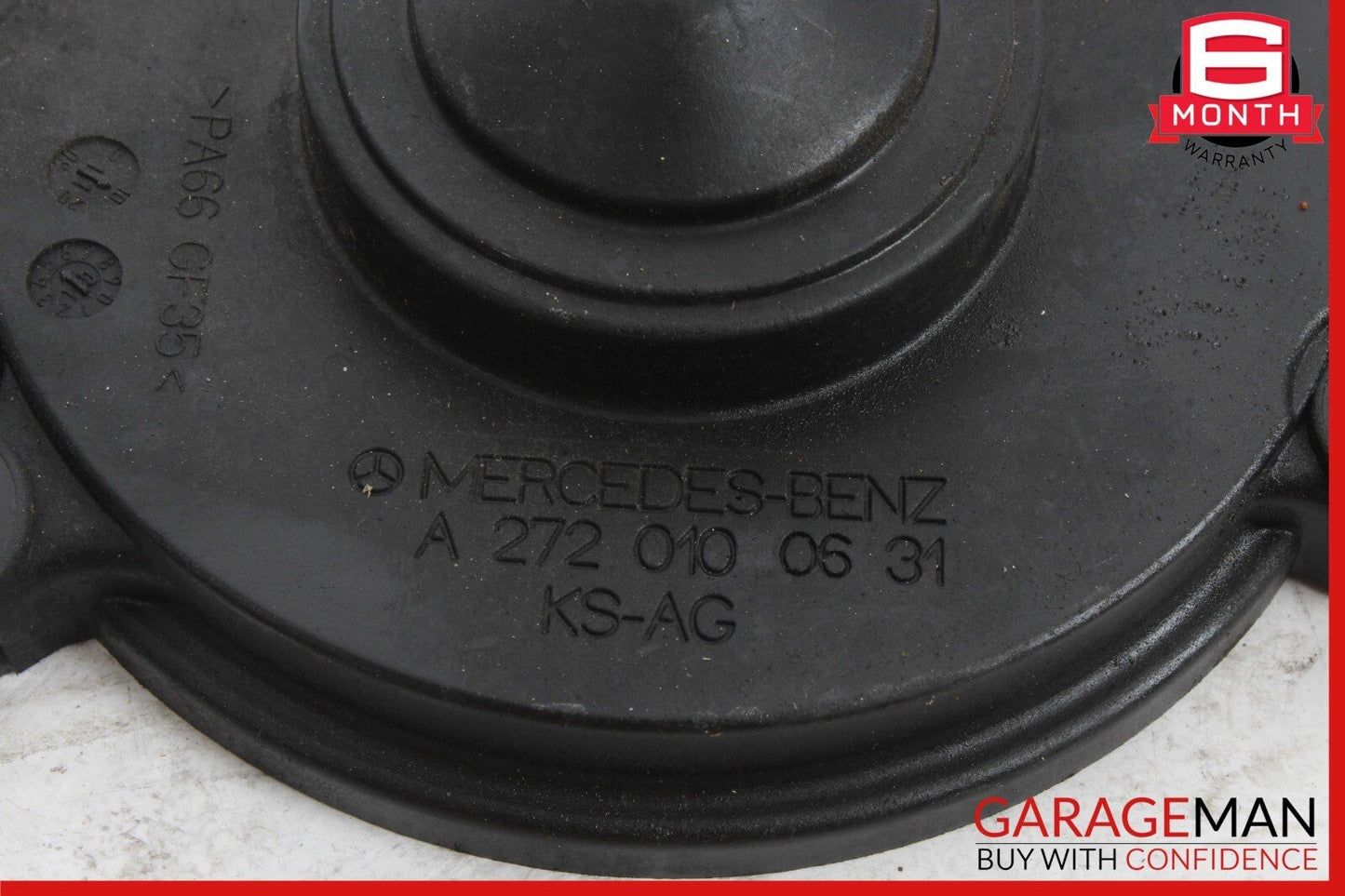 05-12 Mercedes W212 E350 R350 C300 Engine PCV Crankcase Vent Valve Oil Separator