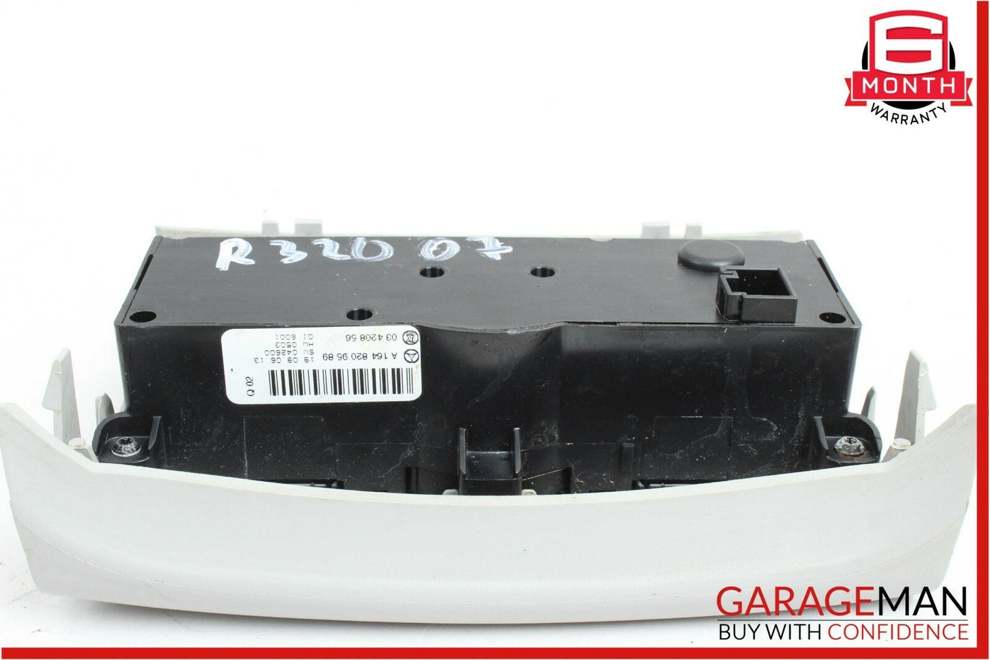 06-09 Mercedes W251 R320 Rear Center Console A/C AC Heater Switch Control Panel