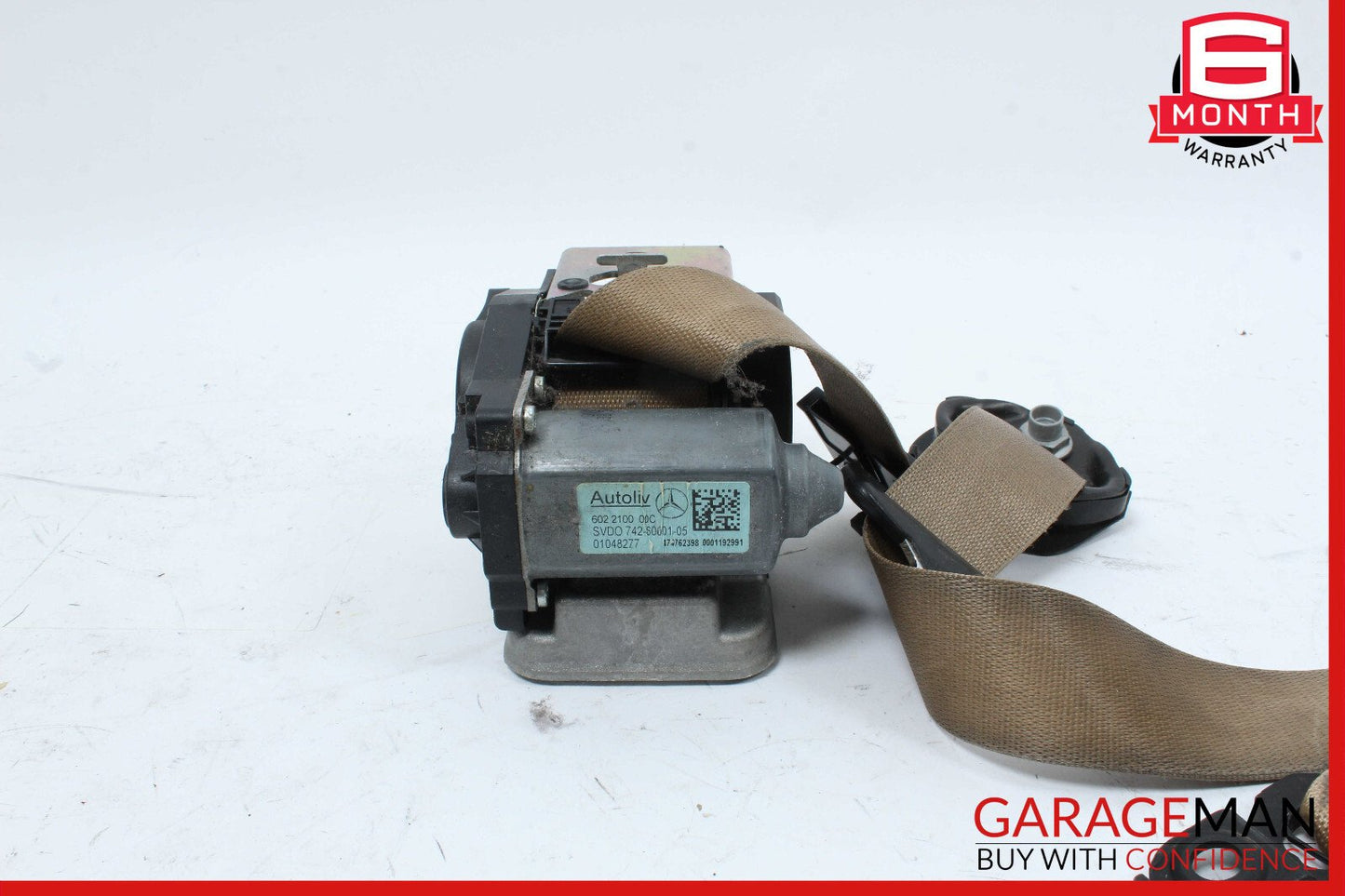 07-09 Mercedes W211 E350 Front Left Side Seatbelt Seat Belt Retractor OEM
