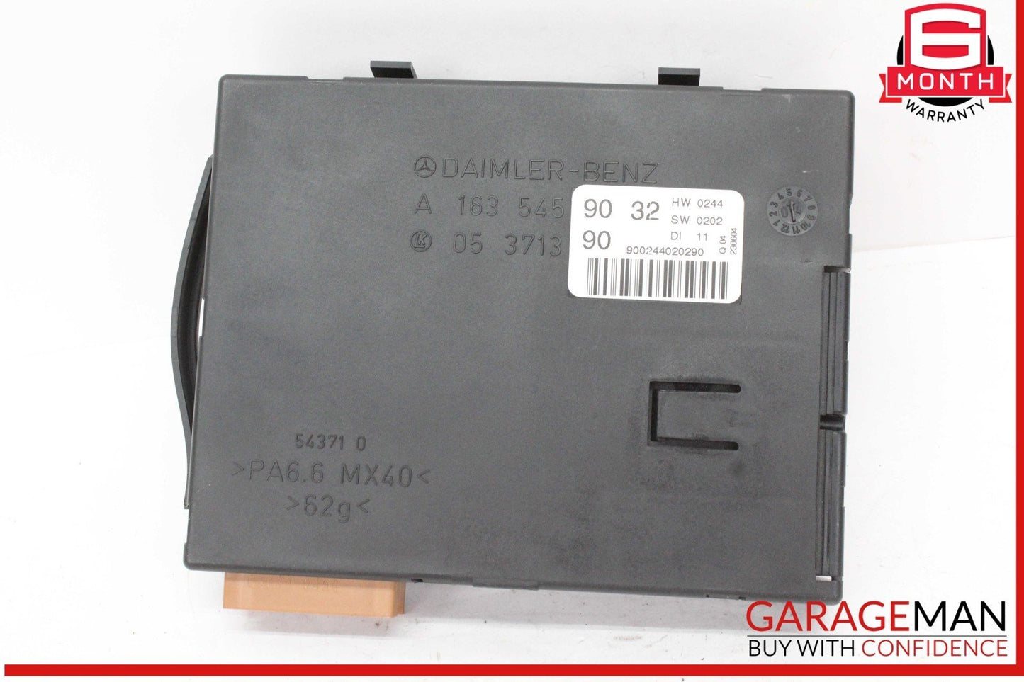 98-05 Mercedes W163 ML350 ML500 Body Comfort Control Module Unit 1635459032 OEM