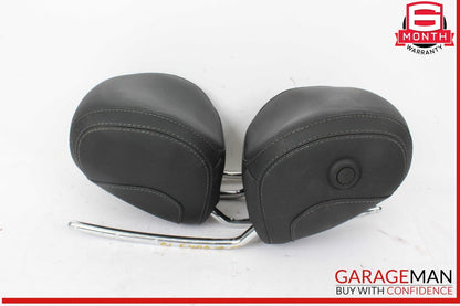 16-19 Mercedes W166 GLE400 Front Left and Front Right Head Rest Headrest Black