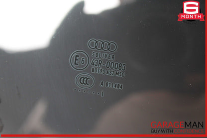 12-18 Audi A7 Front Right Passenger Side Door Window Auto Glass OEM