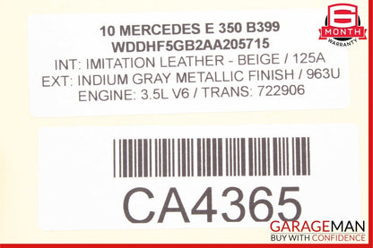 08-18 Mercedes W212 E350 C250 Seat Control Module Front Left Driver Side OEM