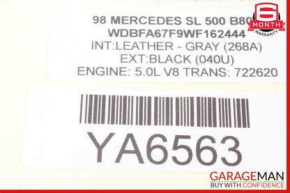 90-02 Mercedes R129 500SL SL500 Rear Right / Left Suspension Lower Control Arm