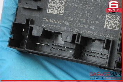 09-17 Audi Q5 SQ5 Front Left Driver Side Door Control Module Unit 8K0959793R OEM