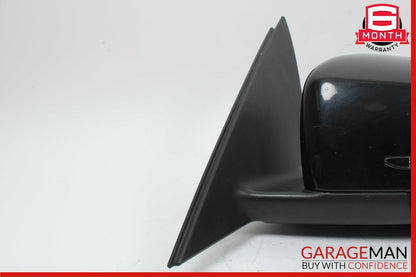 10-11 Mercedes W204 C300 C350 Front Left Side Mirror Door Rear View Black OEM