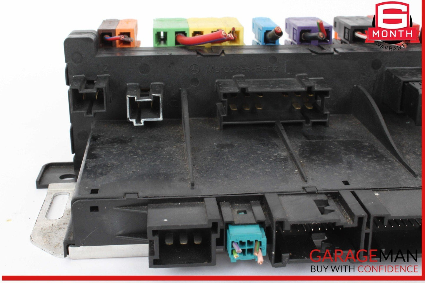 03-12 Mercedes R230 SL500 SL55 AMG SL550 Rear SAM Fuse Box Relay Module OEM