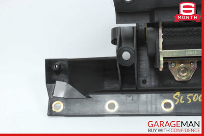 03-08 Mercedes R230 SL500 Rear Left Seat Belt Retractor Luggage w/Speaker OEM